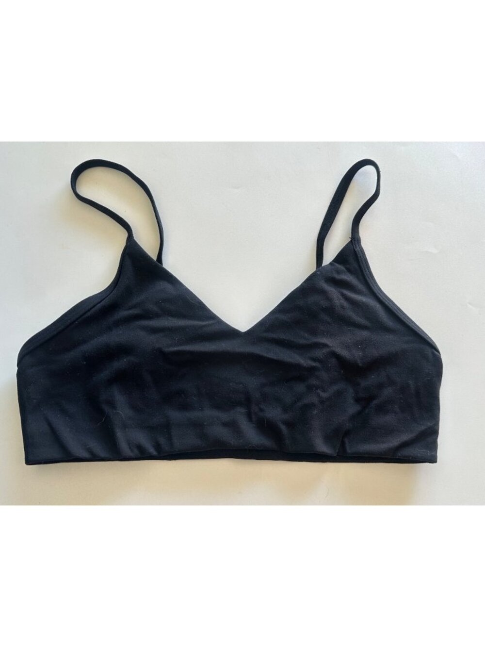Aritiza Golden Bralette Womens Small Black Stretch Yoga Pilates